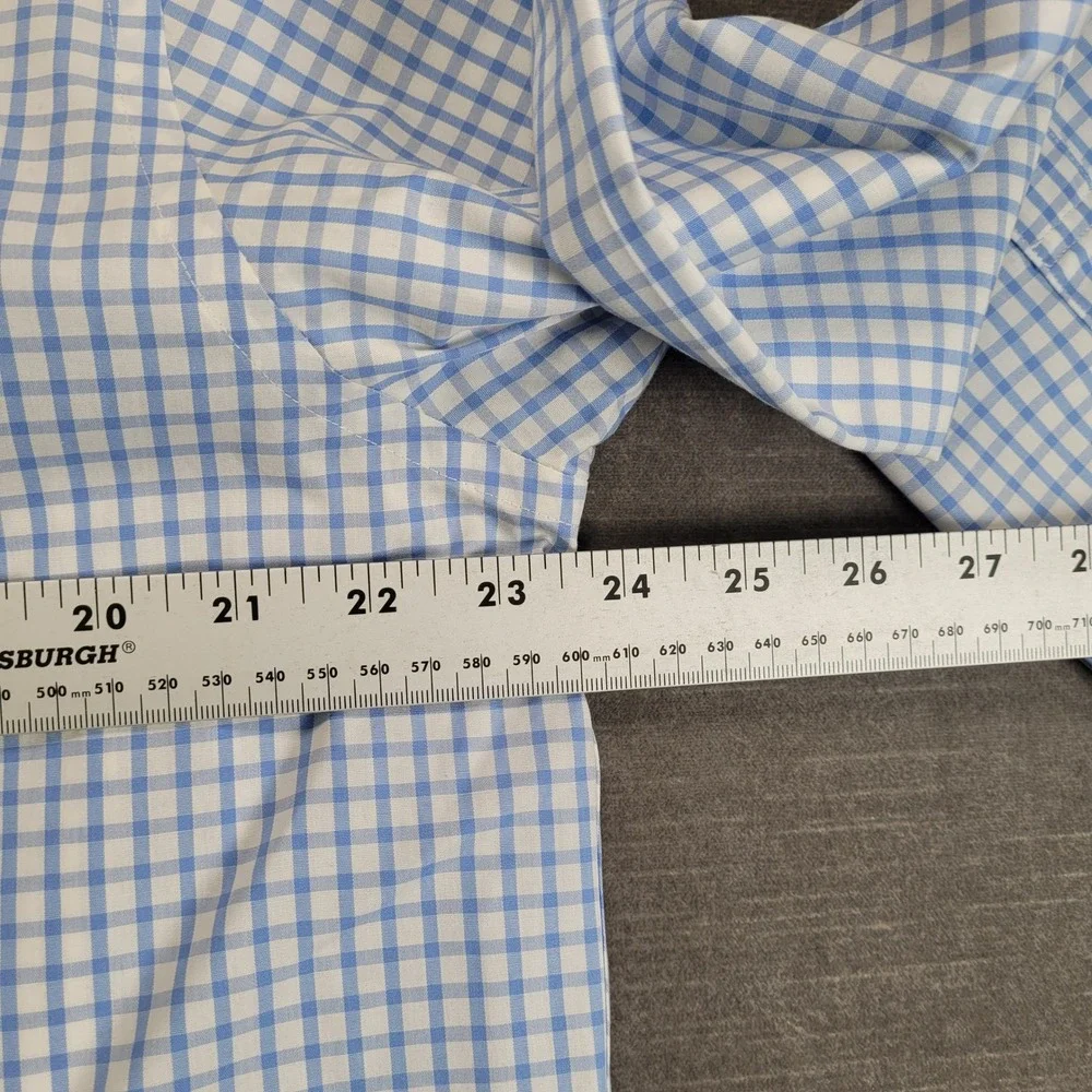 Brooks Brothers‎ Mens Non Iron Gingham Check Button Down Shirt 16 2/3